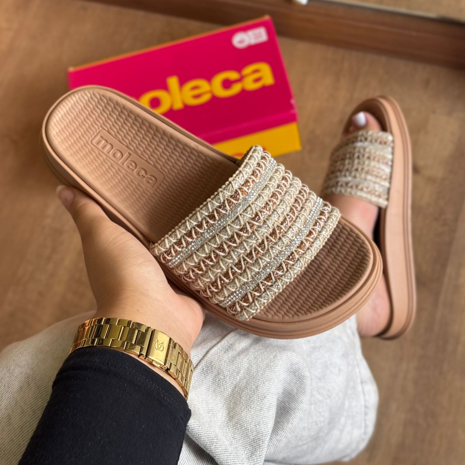 Papete Casual Crochê