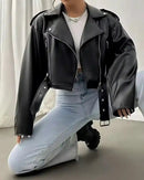 Jaqueta de Couro Lazarelle Rocker