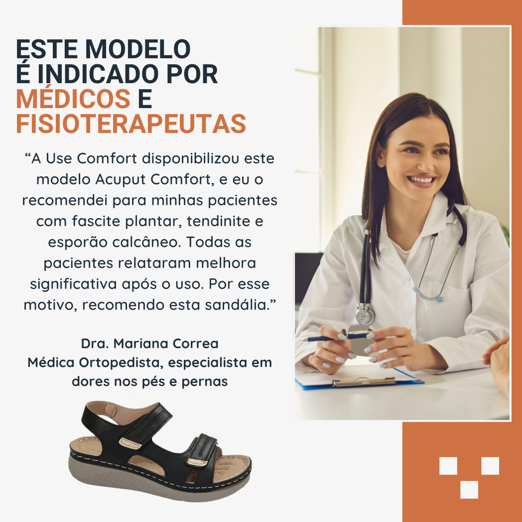 Sandália Ortopédica AcuputComfort Original®️ (Oferta Preço de fábrica)